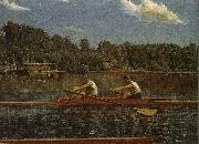 Thomas Eakins Biglin Brother-s Match France oil painting artist